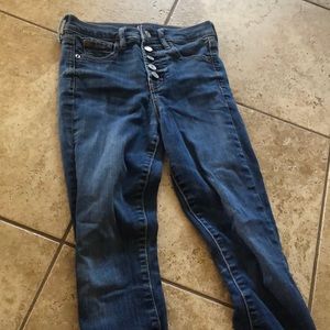 Gap crop jeans